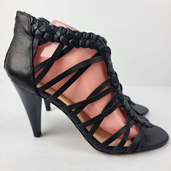 Vince Camuto Alaizah Braided Caged Woman's Sandal Back Size 9 US 40 EU - Picture 4 of 12